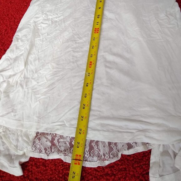 vintage y2k PJ Salvage split back lace tank top NWOT - Picture 7 of 7